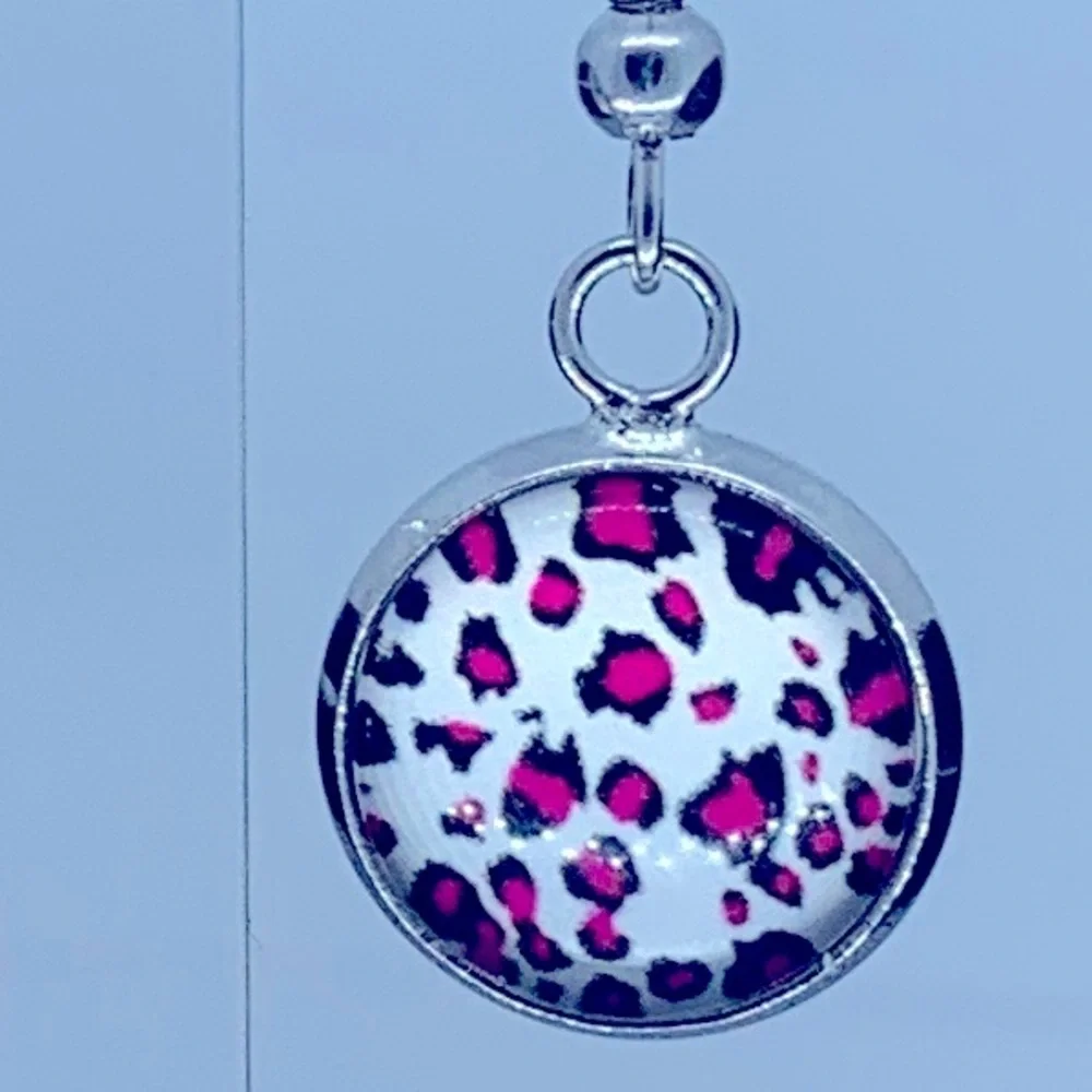 🖤Pick Any 3 for $12🖤 Faux Druzy Stainless Steel Dangle Earrings - Picture 2 of 5
